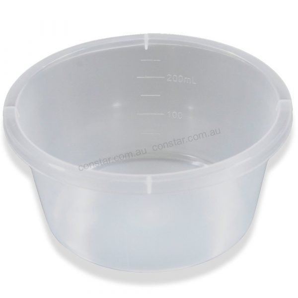 250ml Disposable Clear Bowl x 25pcs