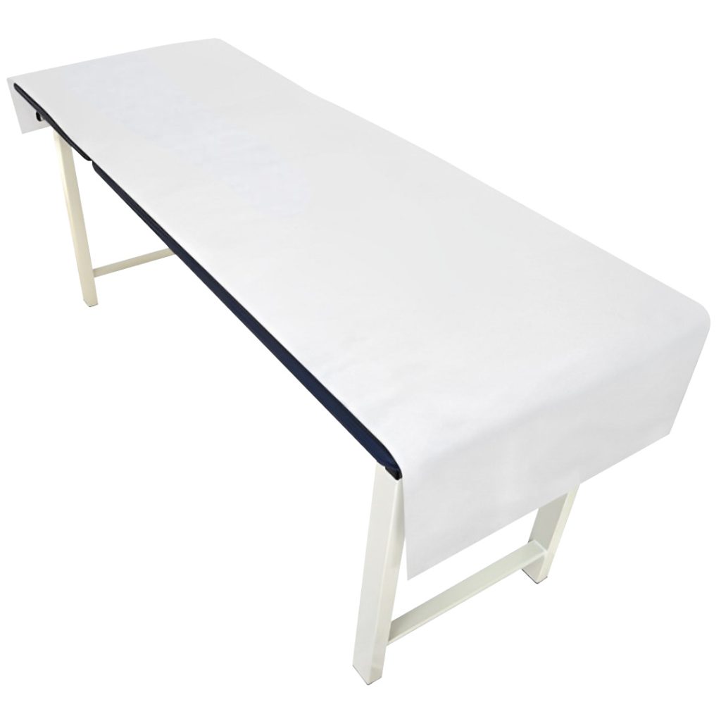 Task Medical Non Fitted Sheet / Available in Navy Blue & White - Image 2