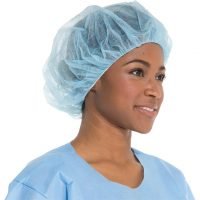 Task Medical Non-Woven Bouffant Cap / Available in Blue & White