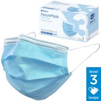 Medicom Assure Level 3 Blue Face Mask With Earloop