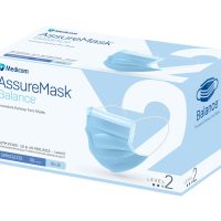 Medicom Assure Level 2 Blue Face Mask With Earloop - Image 2