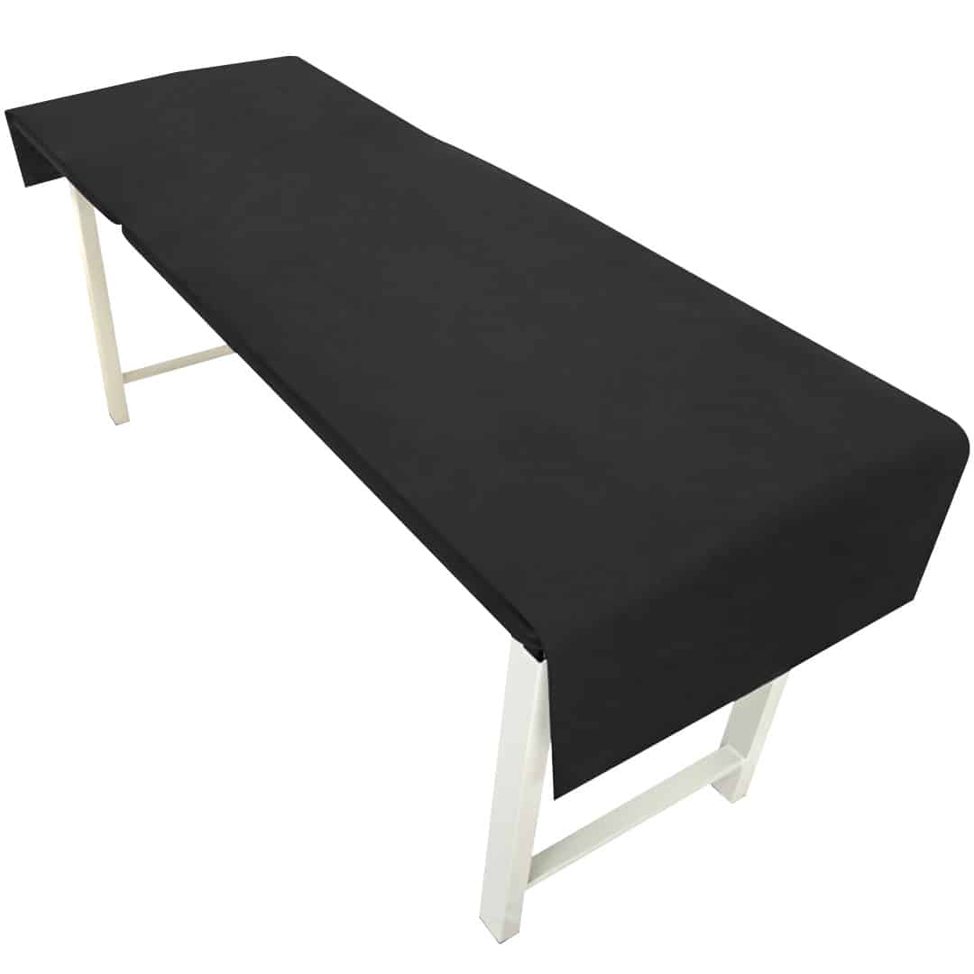 Task Medical Non Fitted Sheet / Available in Navy Blue, White & Black Edition - Image 3