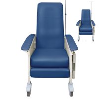Task Medical Patient Recliner Chair With IV Pole - Image 2