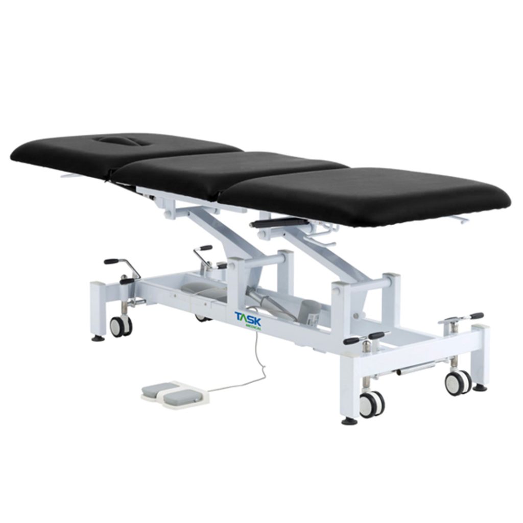 Task Medical Hi-Lo Examination Couch 3 Section 1 Motor 70cm Wide / Available in Navy Blue, Grey & Black - Image 8