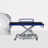 Task Medical MRI Safe Conditional Hydraulic Height Adjustable Stretcher - Flat Top