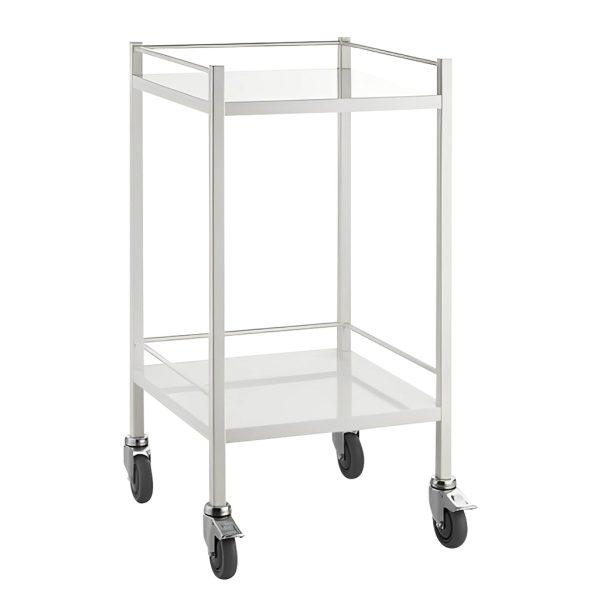 Task Medical Powder Coated Trolley No Drawer