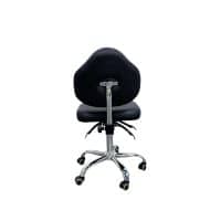 Task Medical Chair with Back - Black - Image 4