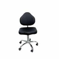 Task Medical Chair with Back - Black - Image 3