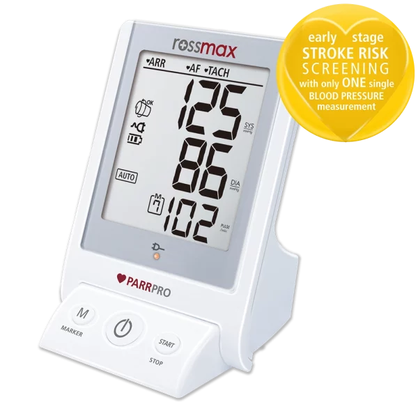 Rossmax AC1000F Professional Blood Pressure Monitor PARR Pro RMAC1000F