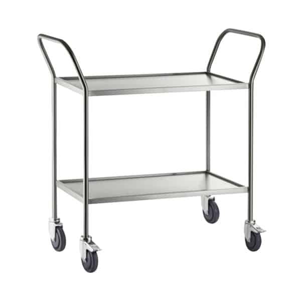 Task Medical Stainless Steel Trolley Cart