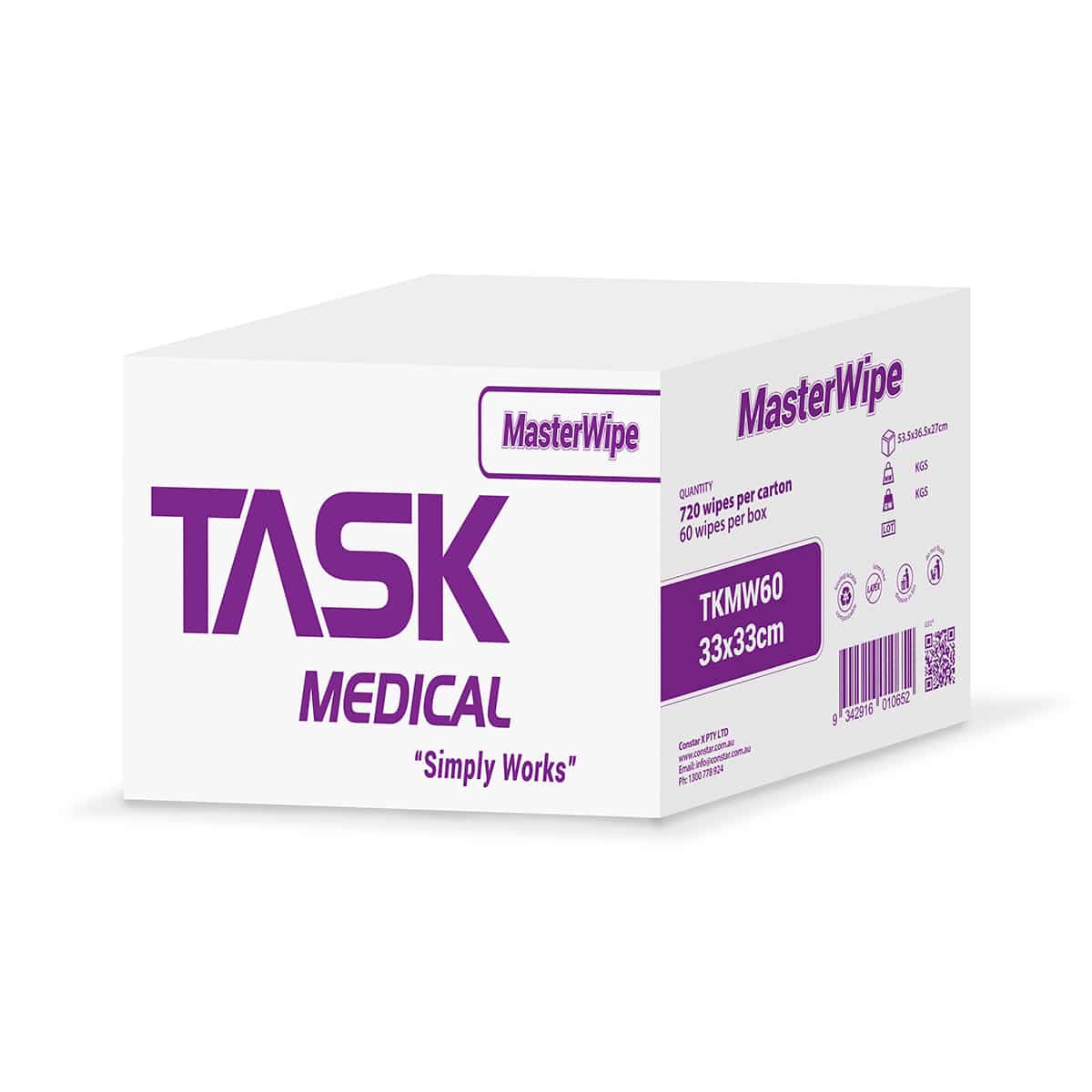 Task Medical Master Wipes 33 × 33 cm - Image 4