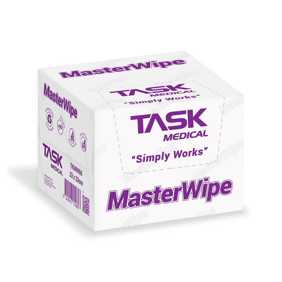 Task Medical Master Wipes 33 × 33 cm - Image 3