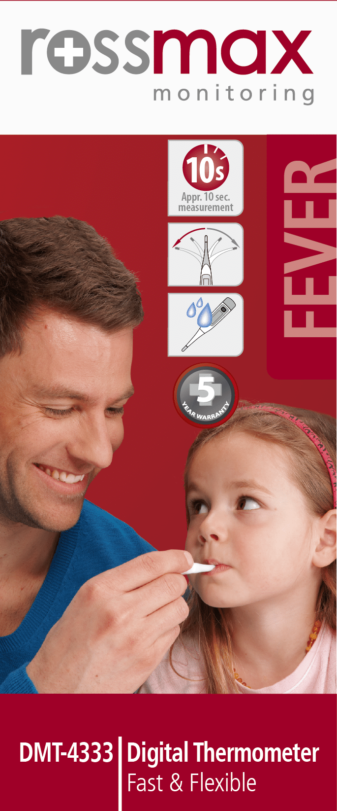 Rossmax Flexible Tip Thermometer - Image 4