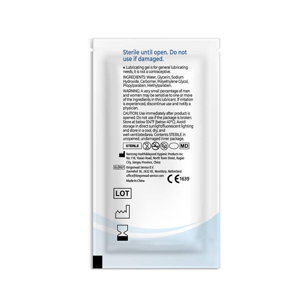 TASK MEDICAL PROGEL 3g Sterile Lubricating Gel Foil Pack - Image 2