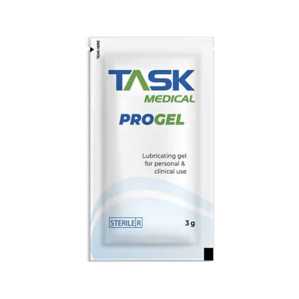 TASK MEDICAL PROGEL 3g Sterile Lubricating Gel Foil Pack