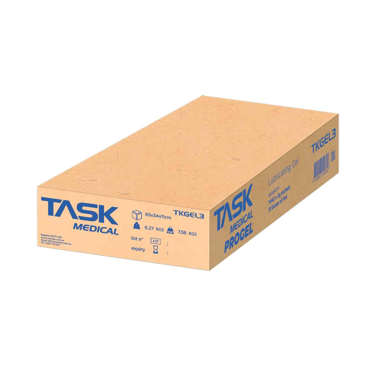 TASK MEDICAL PROGEL 3g Sterile Lubricating Gel Foil Pack - Image 6