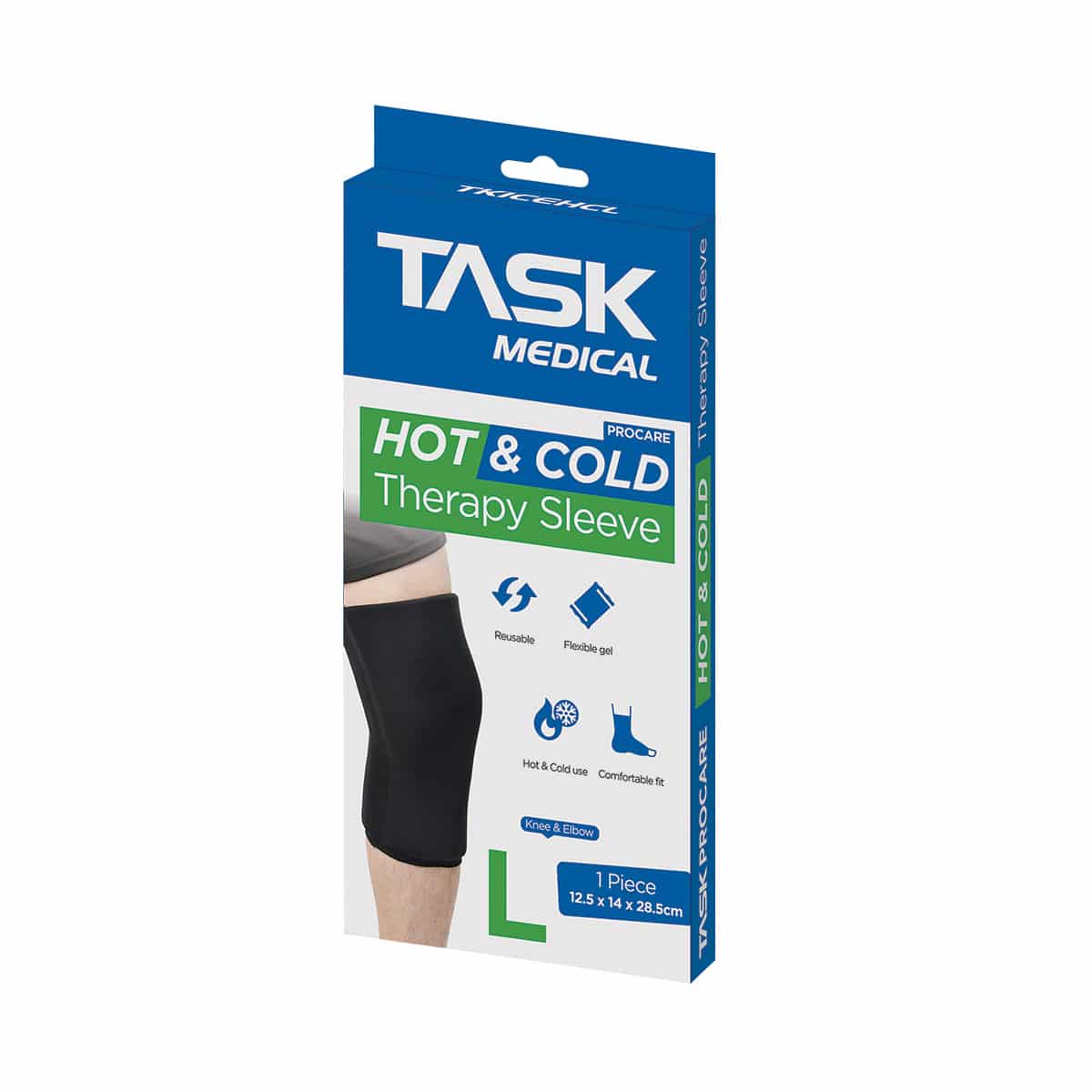 Task ProCare Hot & Cold Therapy Sleeve – Large (Arm / Leg / Knee / Elbow)