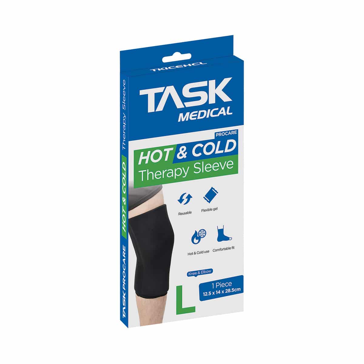 Task ProCare Hot & Cold Therapy Sleeve – Large (Arm / Leg / Knee / Elbow) - Image 4