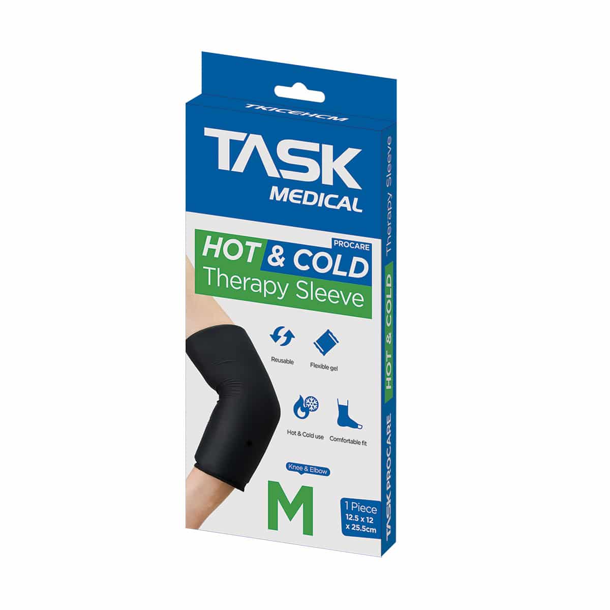 Task ProCare Hot & Cold Therapy Sleeve – Medium (Arm / Elbow)