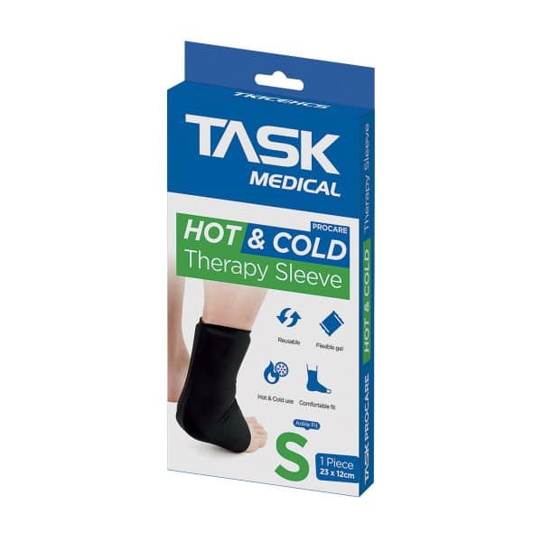 Task ProCare Hot & Cold Therapy Sleeve – Small (Ankle)