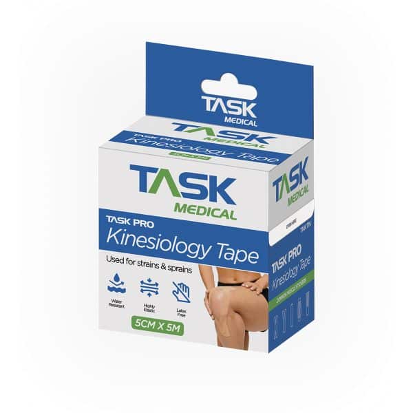Task Pro Kinesiology Tape 5CM x 5M - Neutral