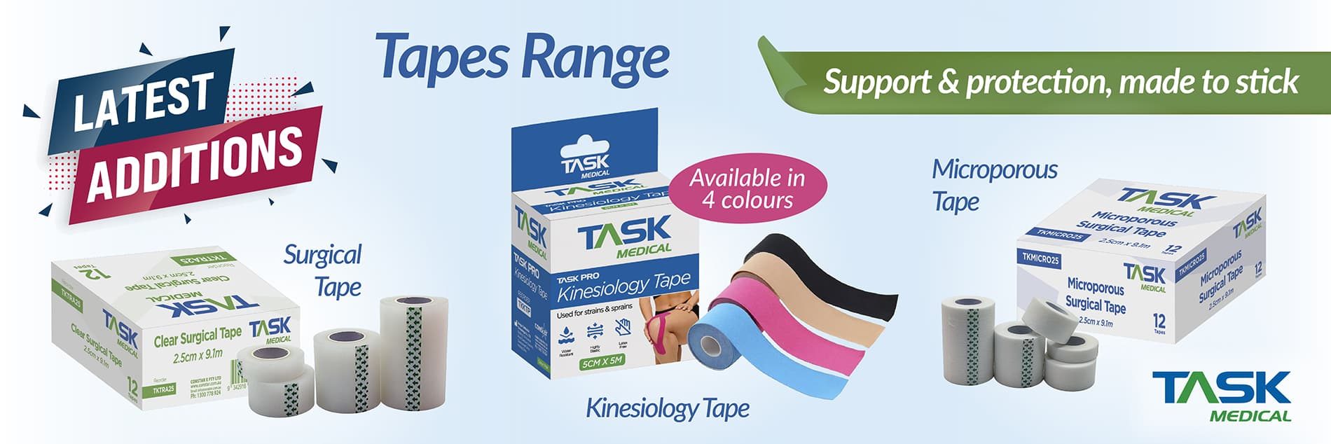 Tapes Range