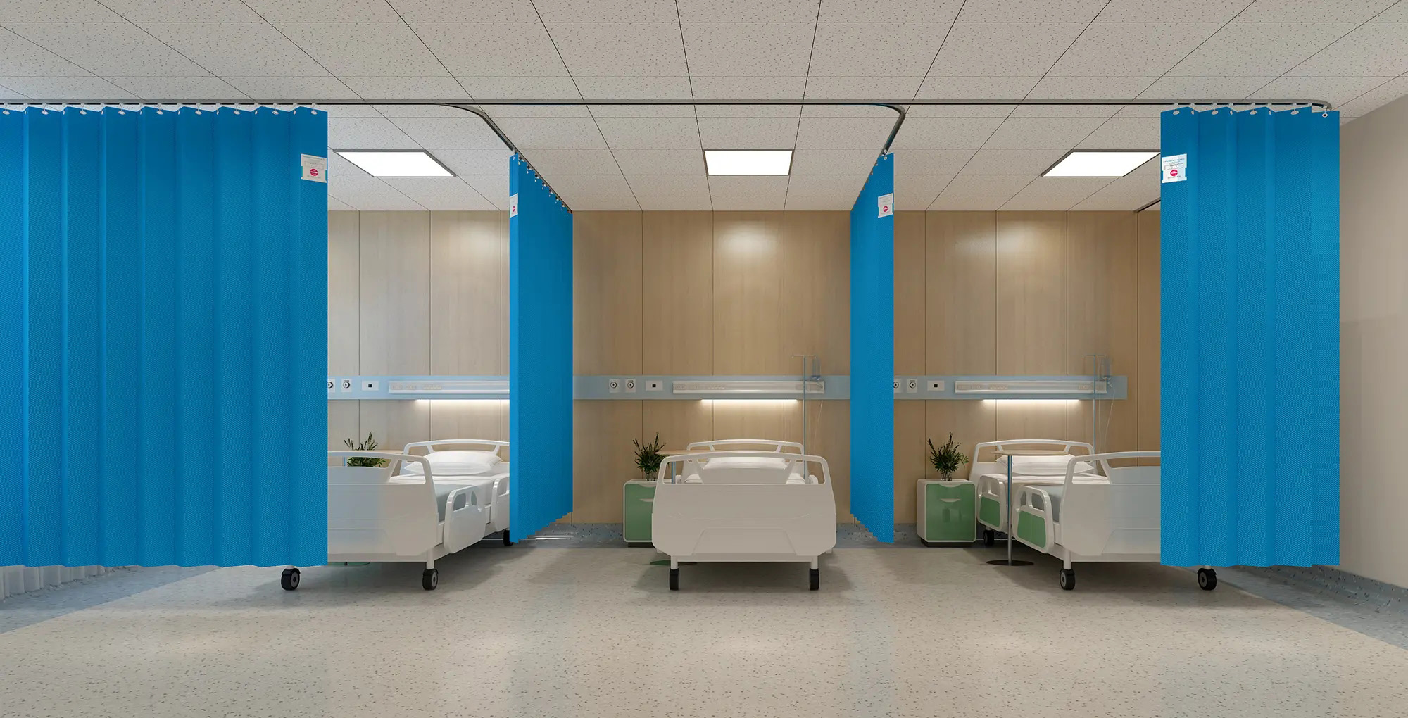 Task Medical Hospital Curtains Disposable 4.5m x 2m