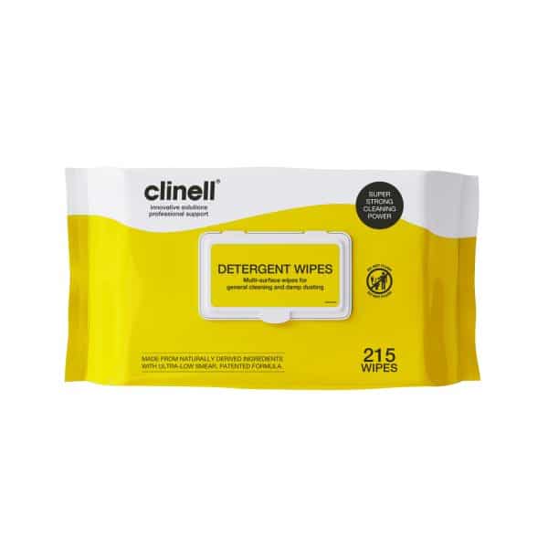 Clinell Detergent Wipes Soft Pack - 215