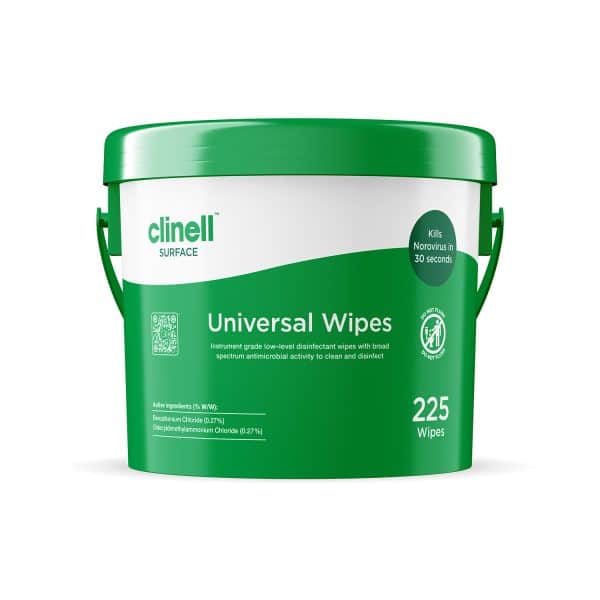 Clinell Universal Disinfectant Wipes Bucket - 225